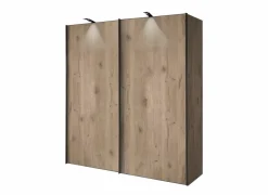 Schuifdeurkast Phoenix 200cm - decor - Noorse eik