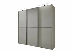 Schuifdeurkast Phoenix 250cm - decor - kiezelgrijs
