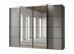 Schuifdeurkast Phoenix 330cm - decor - grijs