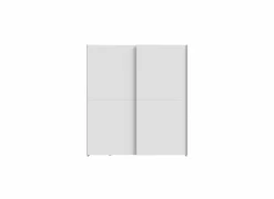 Schuifdeurkast Schach & Matt 170cm - decor - wit