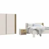 Slaapkamer Waikato met bed 160x200cm - kleerkast 220cm en 1 nachtkastje