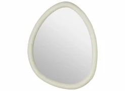 Spiegel Chesni 60x47cm - MDF & spiegelglas - wit