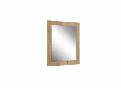 Spiegel Dalate 45x54cm - decor & glas - kastanje eik