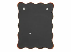 Spiegel Judy 38x30cm - glas & kunststof - oranje