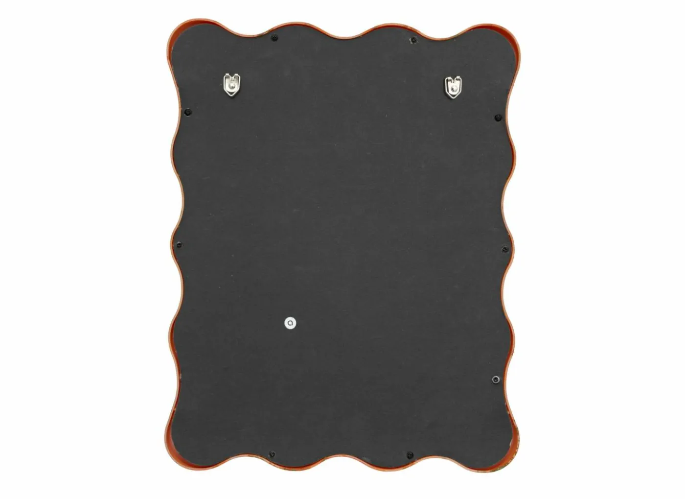 Spiegel Judy 38x30cm - glas & kunststof - oranje