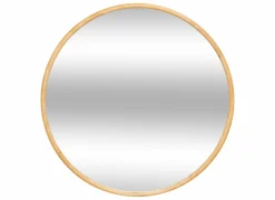 Spiegel Kim Ø75cm - decor/glas - naturel