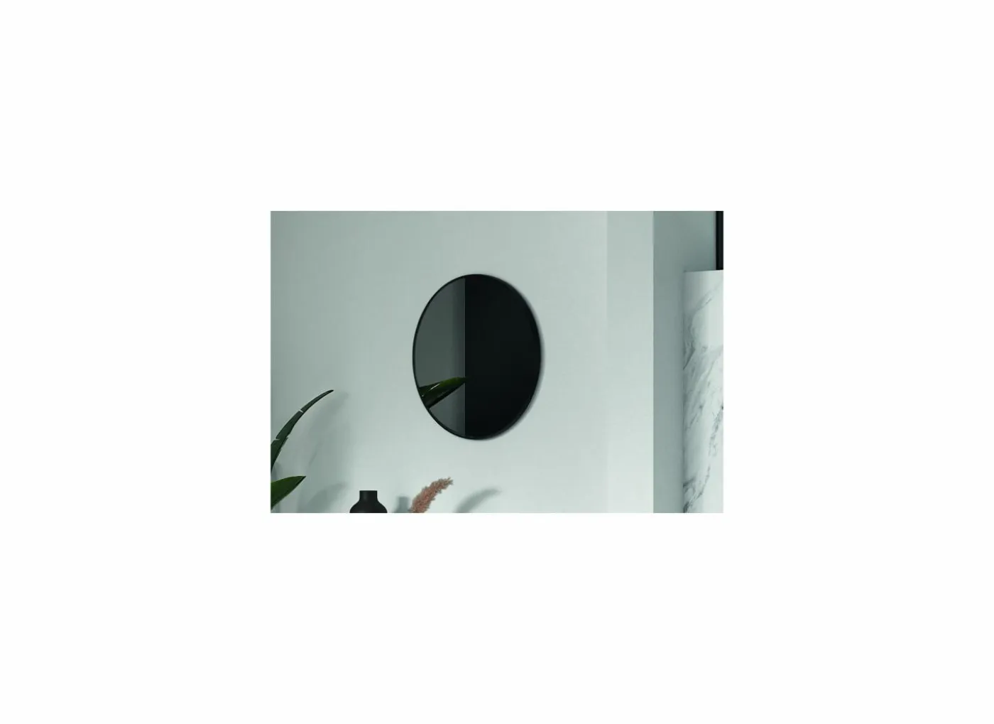 Spiegel Rosie 110x65cm - decor & glas - zwart