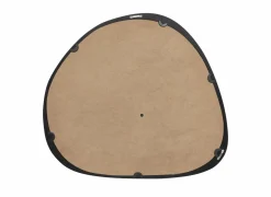 Spiegel Wayne 63x57cm - MDF/glas - zwart