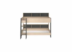 Stapelbed Leo 90x200cm - decor - beige met bodems