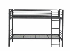 Stapelbed Us 90x200cm - metaal - zwart
