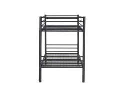 Stapelbed Us 90x200cm - metaal - zwart