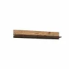 Wandplank Clif 160x22x26cm - decor - old wood & beton