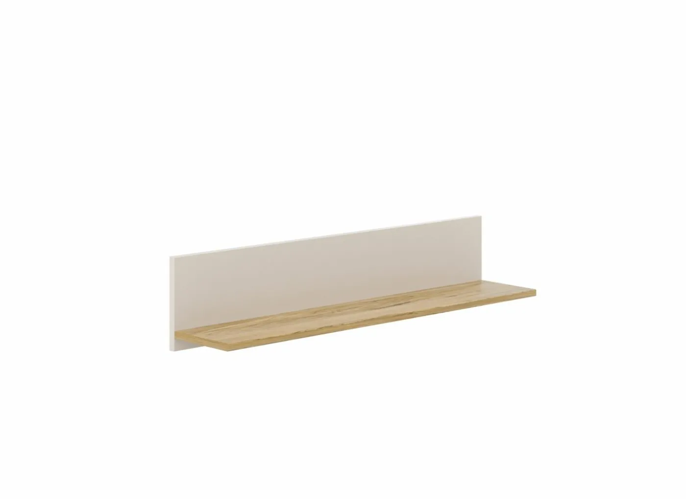 Wandplank Hazel 95x20x20cm beige
