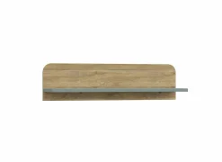 Wandplank Hoa 100x22x26cm - decor - mauvella eik & groen