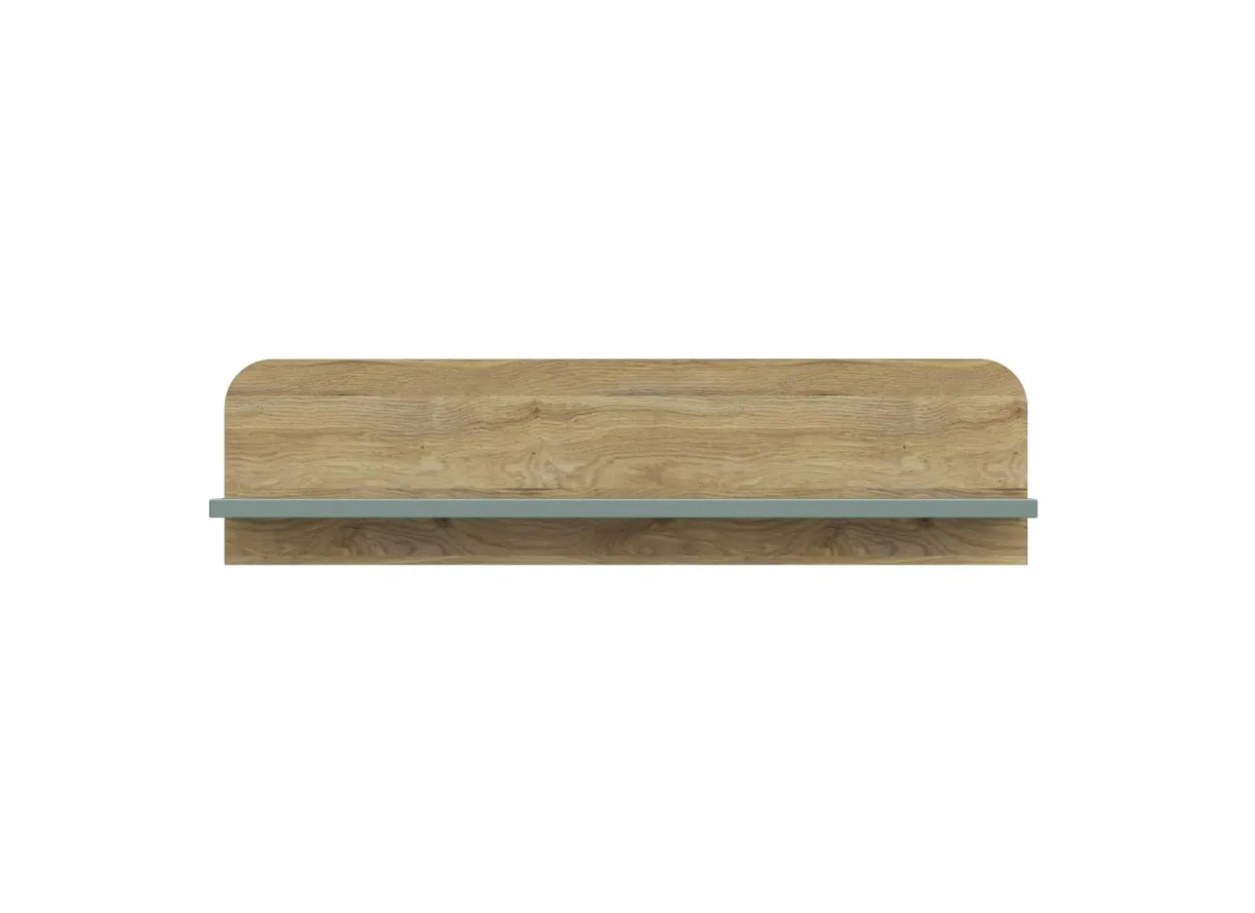 Wandplank Hoa 100x22x26cm - decor - mauvella eik & groen
