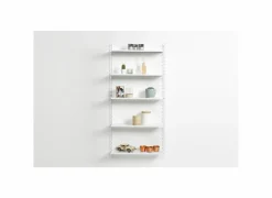 Wandrek Tomado 70x21x68cm - staal - wit