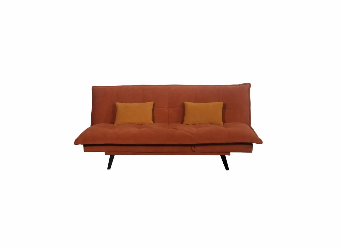 Zetelbed Nation 1 persoons - 193x89cm - stof - oranje