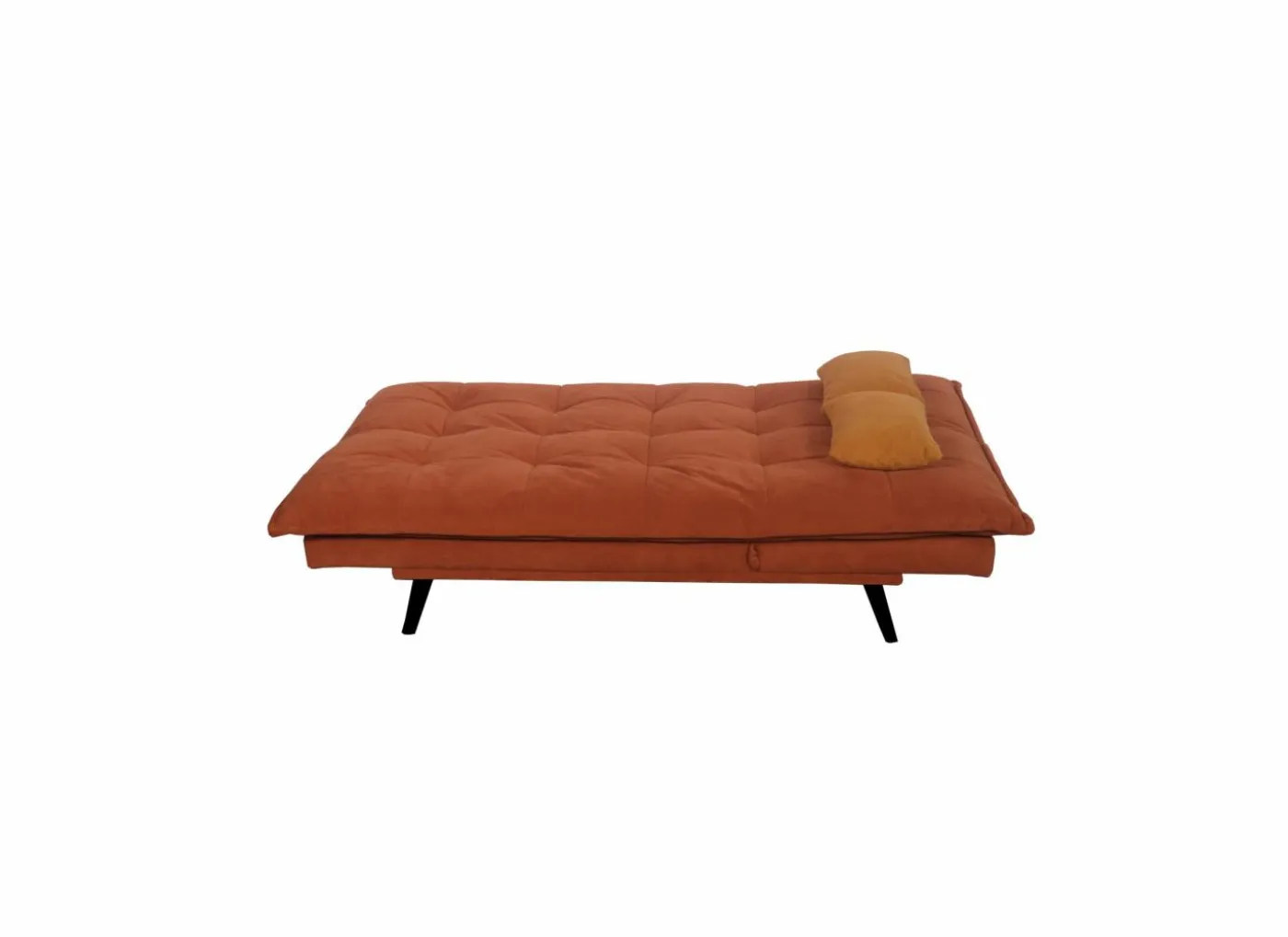 Zetelbed Nation 1 persoons - 193x89cm - stof - oranje