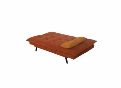Zetelbed Nation 1 persoons - 193x89cm - stof - oranje