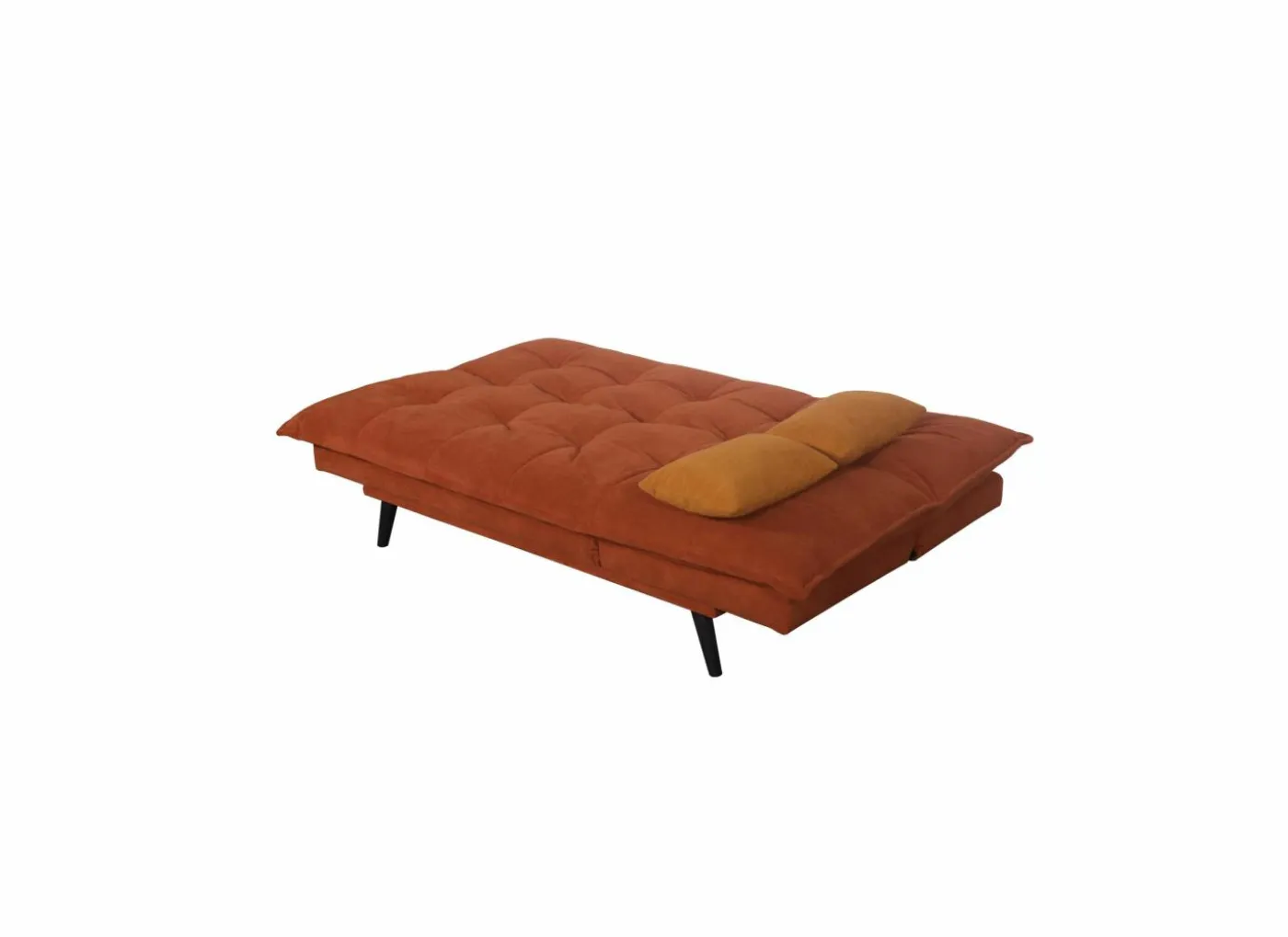 Zetelbed Nation 1 persoons - 193x89cm - stof - oranje