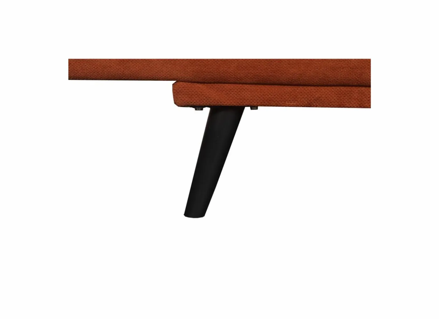 Zetelbed Nation 1 persoons - 193x89cm - stof - oranje