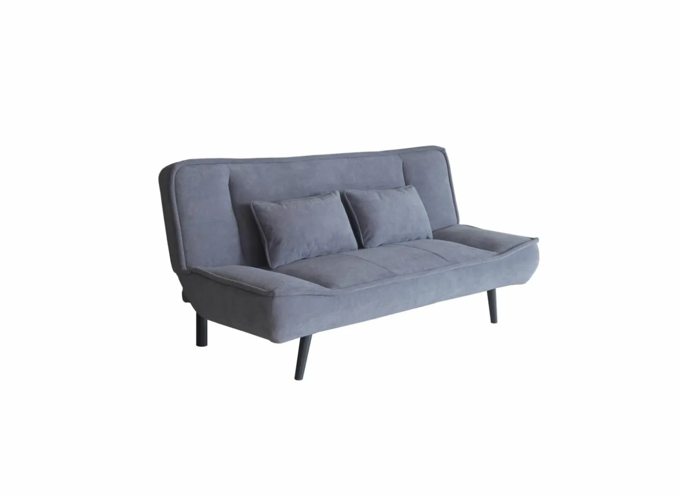 Zetelbed Rocket 1 persoon - 185x80cm - stof - grijs