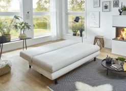 Zetelbed SO240 Bern 2 persoons - stof - beige