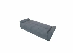 Zetelbed Tank 1 persoon - 220x89cm - stof - grijs