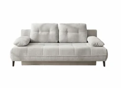 Zetelbed Till 2-persoons - stof - beige met opbergruimte