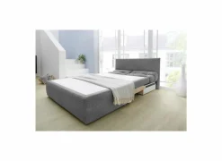 Zetelbed Torben 2-zit - stof - donkergrijs